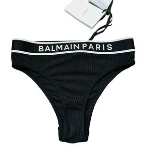 BALMAIN***Black Logo Underwear/Swim Briefs***XS $220
